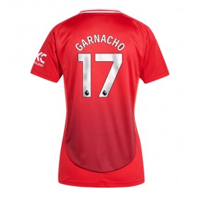 Manchester United Alejandro Garnacho #17 Hjemme skjorte til dame 2024-25 Kortermet